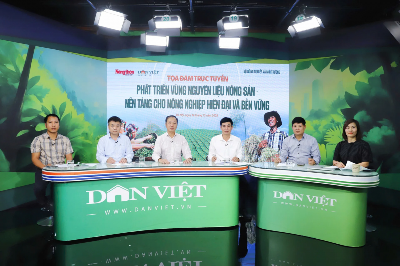 Tọa đàm: Phát triển vùng nguyên liệu nông sản - nền tảng cho nông nghiệp hiện đại và bền vững