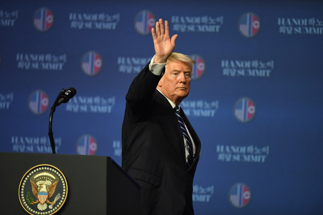 Họp báo kết thúc, ông Trump trở về Washington DC, chưa có kế hoạch cho Hội nghị Thượng đỉnh lần 3